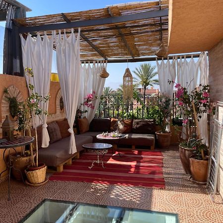 Riad Palmier Fleuri Marrákes Kültér fotó