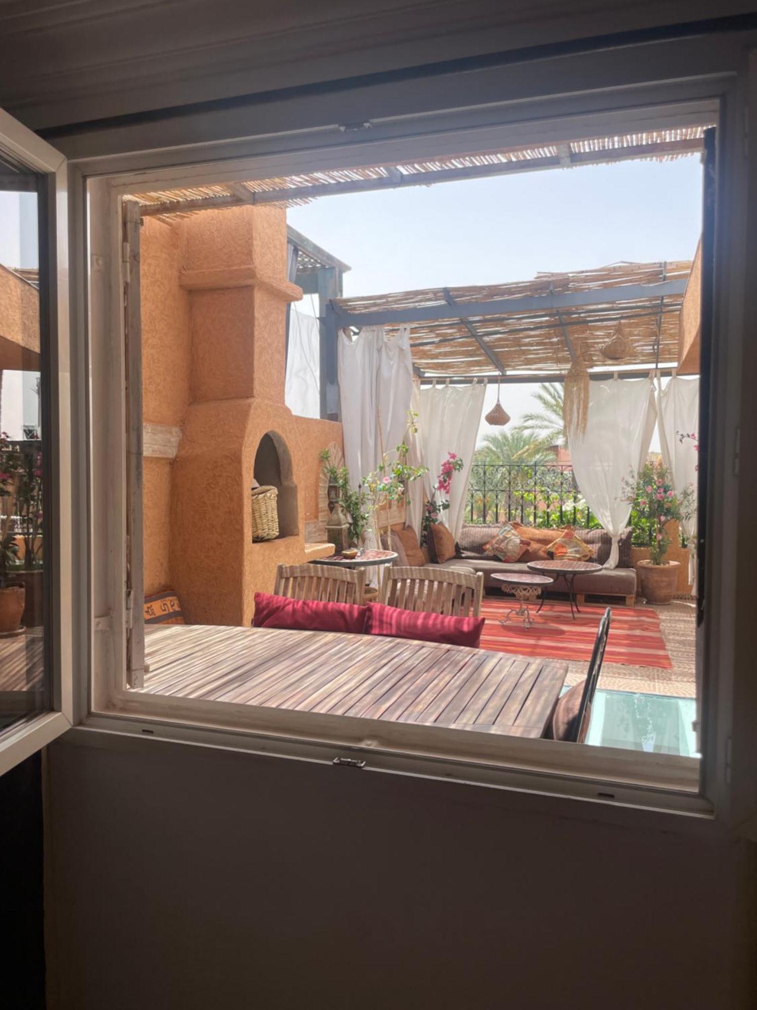 Riad Palmier Fleuri Marrákes Kültér fotó