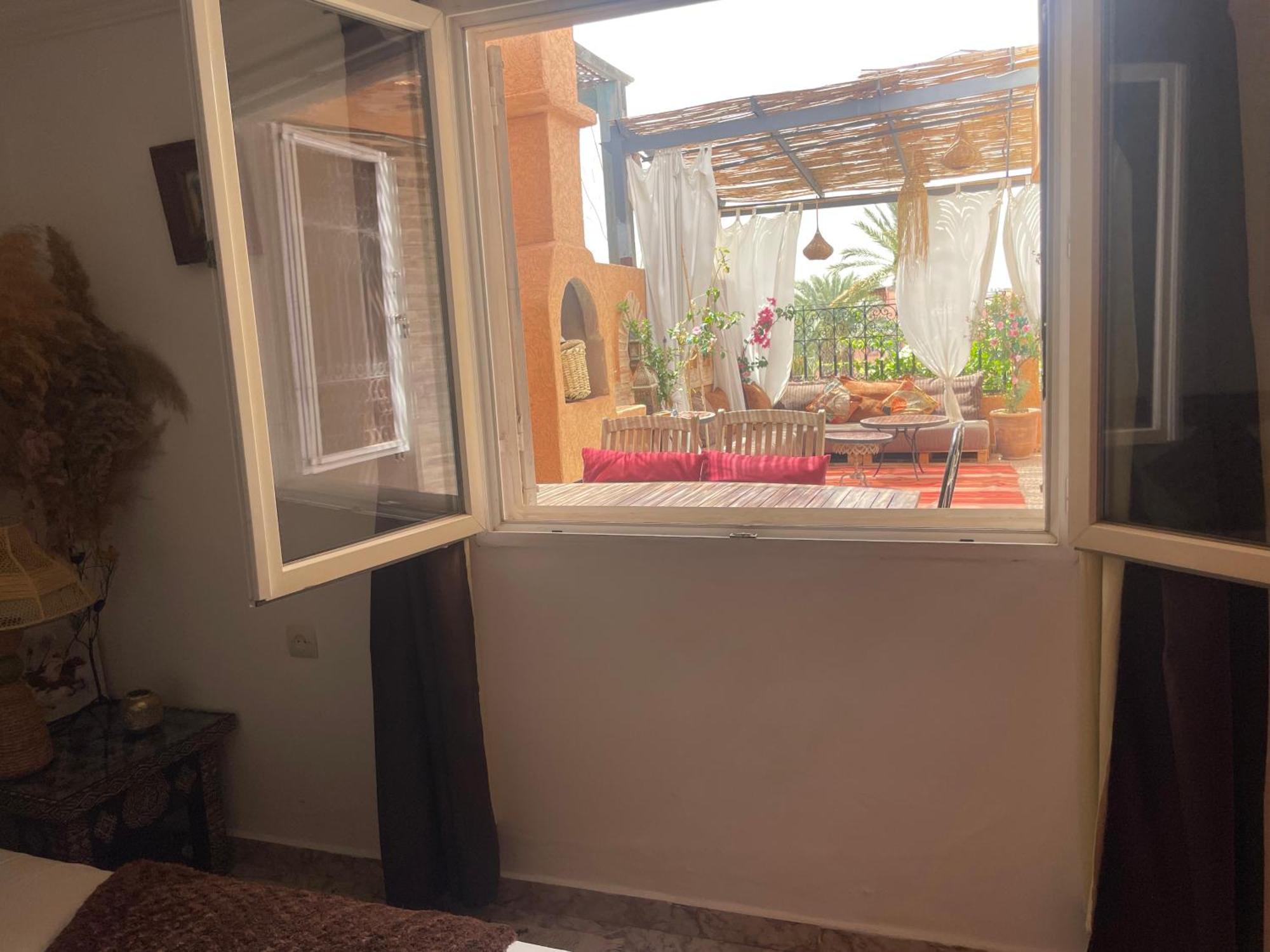 Riad Palmier Fleuri Marrákes Kültér fotó