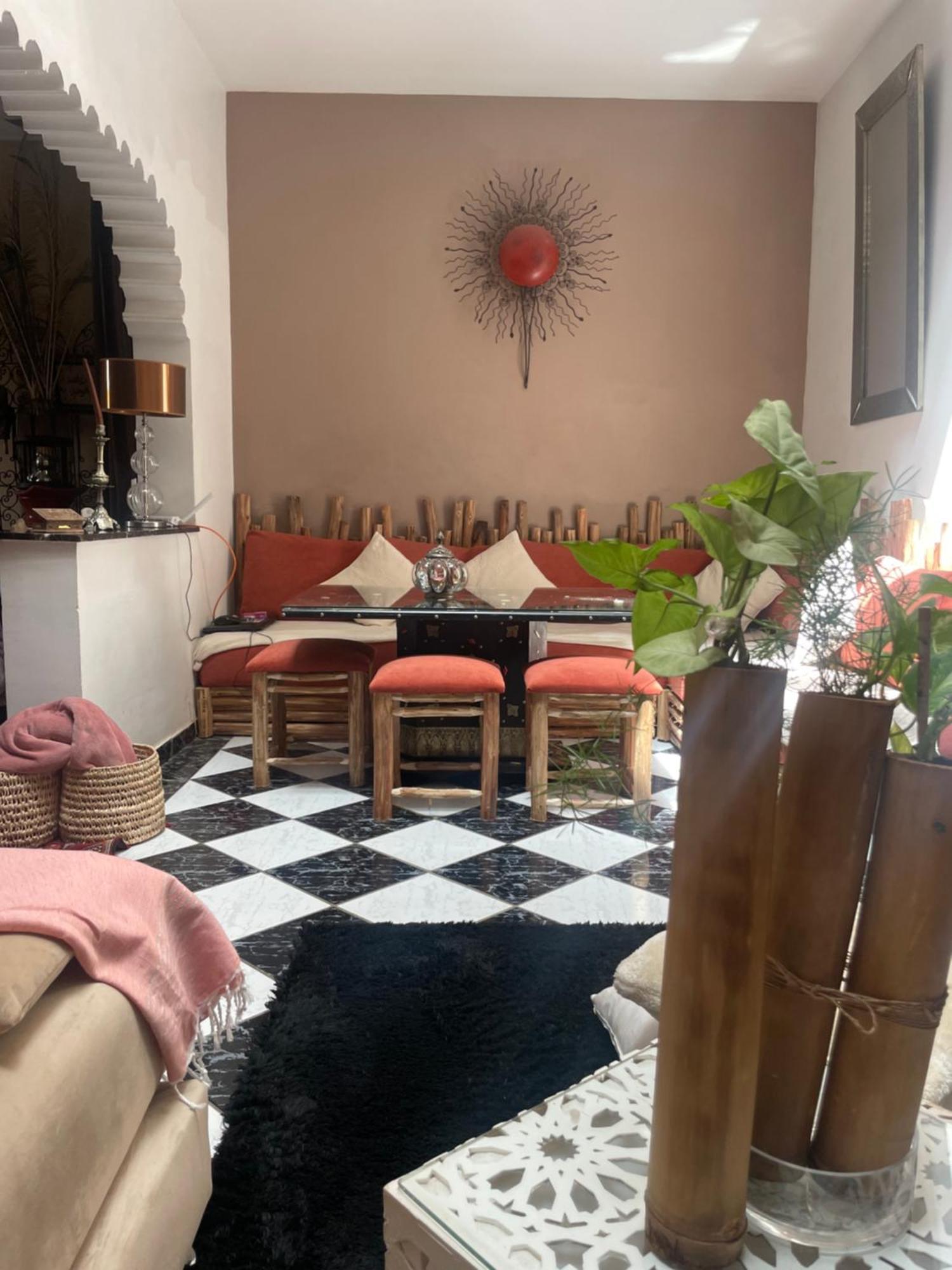 Riad Palmier Fleuri Marrákes Kültér fotó