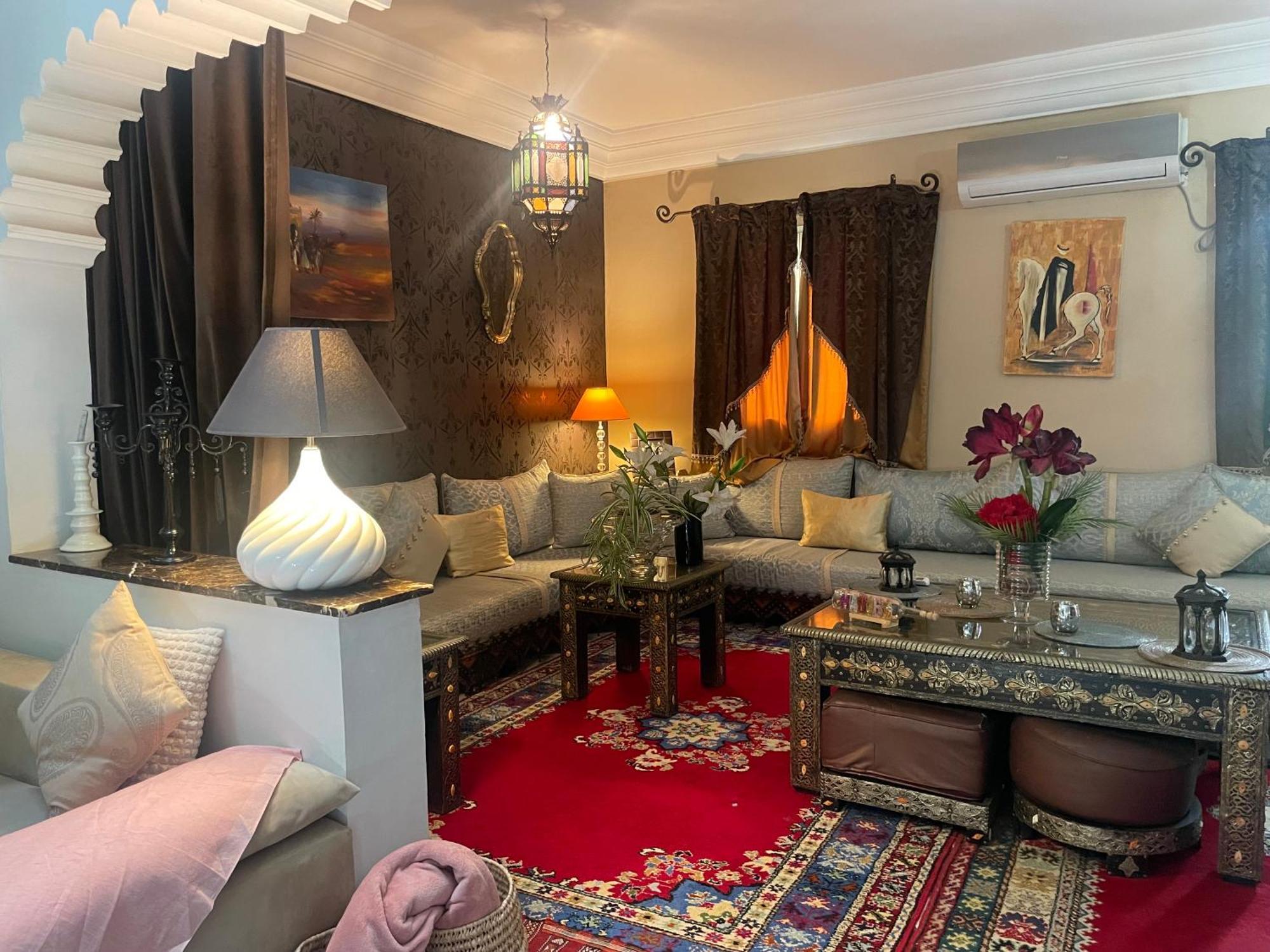 Riad Palmier Fleuri Marrákes Kültér fotó