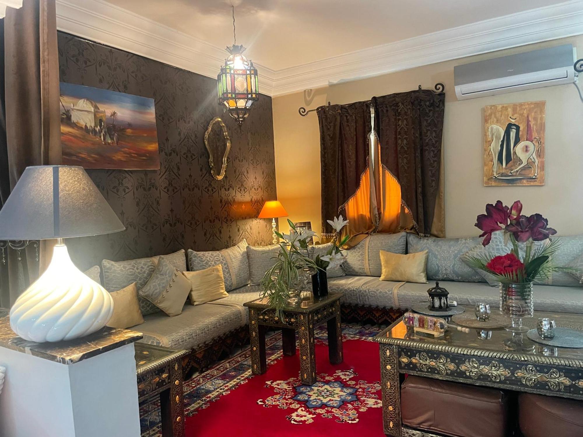Riad Palmier Fleuri Marrákes Kültér fotó